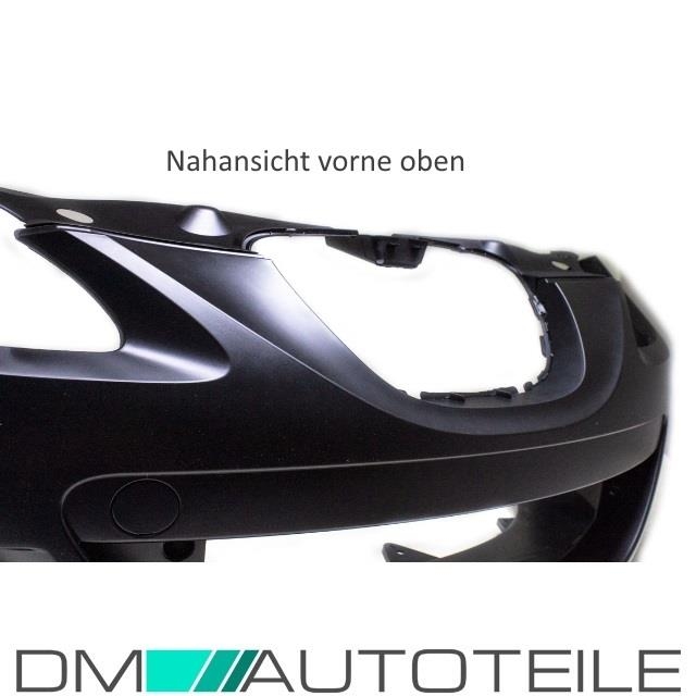 Seat Leon 1p Front Bumper 05 09 Without Park Assist Headlamp Washer