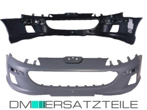 Peugeot 407 Front Bumper 04-08 without headlamp washer...