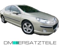Peugeot 407 Front Bumper 04-08 without headlamp washer prime