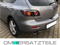 Mazda 3 III rear Bumper 03-06 primed 3-5 doors 2