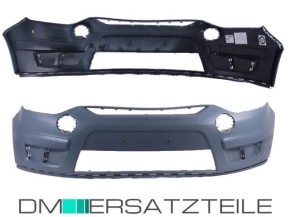 Ford S-Max Front Bumper 06-10 primed for fog lights