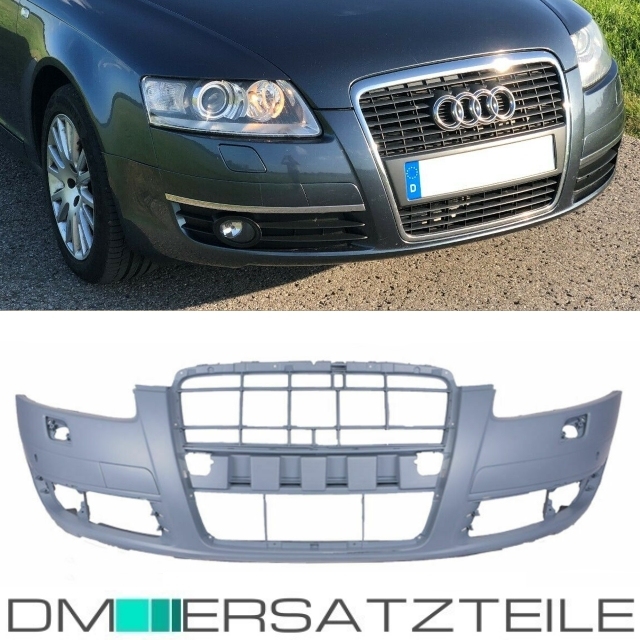 Audi A6 4F Front Bumper 04-08 for park assist / headlamp washer