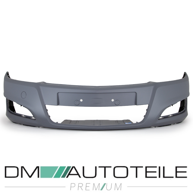 Opel Vauxhall Astra H Front Bumper 04 07 Facelift Primed Without Headlamp Washer Park Assist
