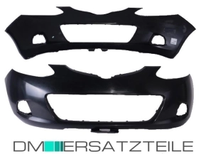 Mazda 2 II Front Bumper 07-10 only 5-doors without park...