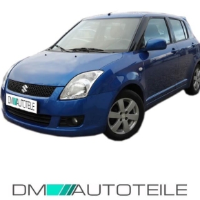 Suzuki Swift III Stoßstange vorne Bj 08-10 für NSW ohne SRA/PDC grundiert Schwarz