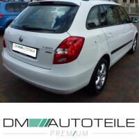 Skoda Fabia II 545 Estate rear Bumper 07-14 without park ass