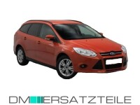 Ford Focus Front Bumper 11-14 primed without park assist for