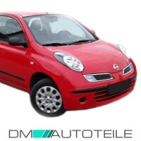 Nissan Micra K12 Front Bumper 05-10 Facelift primed paintabl