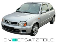 Nissan Micra K11 Front Bumper 98-03 black grey paintable 2