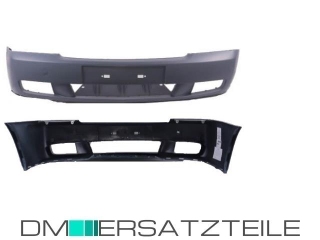 Opel (Vauxhall) Vectra C Front Bumper 02-05 primed for fog lights without park assist