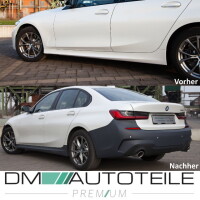 Set of Sport Side Skirts primed without Ambiente Light fits 