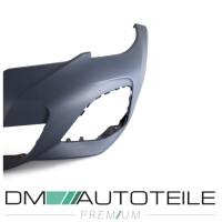 Sport Full Front Bumper + Accessoires Black Gloss fits BMW 3
