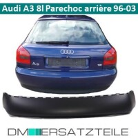 Audi A3 8L 8L1 rear Bumper 96-03 not Quattro paintable black