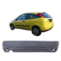 Ford Focus rear Bumper 01-04 primed - with trim without park