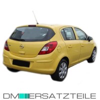 Opel Corsa D Stoßstange hinten 5-Türer 06-14 grun
