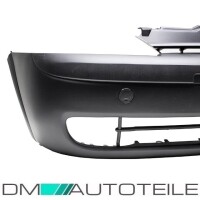 Opel (Vauxhall) Corsa C Combo Front Bumper 00-03 black ABS 4
