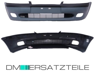 Opel (Vauxhall) Vectra B Front Bumper 95-98 primed + Grille & holes for fog lights