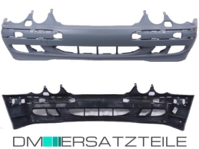 Mercedes E-Class W210 S210 Front Bumper for Facelift headlamp washer 99-02 primed