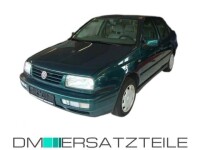VW Vento Front Bumper 92-98 black partly primed without Spoi