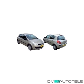 Stoßstange hinten grundiert passt für Renault Clio III Baujahr 09/2005-08/2009