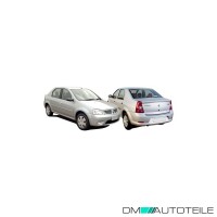 Stoßstange vorne schwarz passt für Renault Logan 