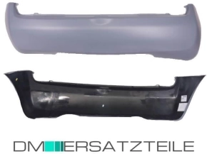 Nissan Micra K12 rear Bumper 02-05 black - primed without...