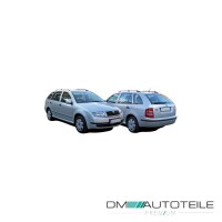 Stoßstange hinten grundiert passt für Skoda Fabia