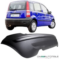 Fiat Panda 169 rear Bumper 03-12 black with trim 2