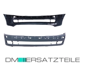 Standard Front Bumper fits on BMW E39 95-00 primed...