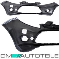 Ford Fiesta VI JA8 Front Bumper 08-12 primed for models with
