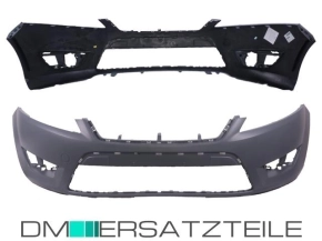 Ford Mondeo 4 IV Front Bumper 07-10 primed for fog lights...