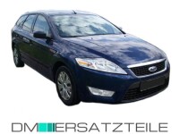 Ford Mondeo 4 IV Front Bumper 07-10 primed for fog lights wi