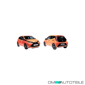 Stoßstange vorne lackierfähig passt für Toyota Aygo II ab 06/2014-03/2018