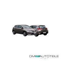 Stoßstange hinten schwarz passt für Toyota Auris 