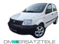 Fiat Panda 169 Front Bumper 03-12 black incl. trim with base