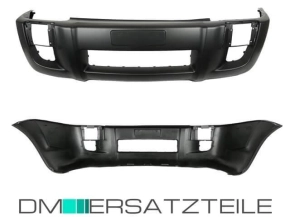 Hyundai Tucson Front Bumper 04-10 black paintable without...