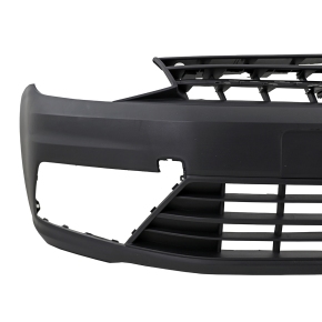 Stoßstange vorne schwarz + Grill passt für VW Caddy 2K IV Facelift ab 04/2015