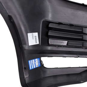 Stoßstange vorne schwarz geriffelt + Kühlergrill passt für VW Transporter VI T6 ab 04/2015