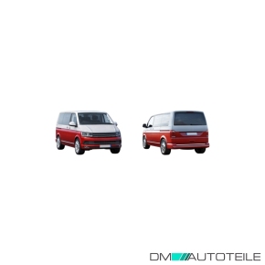 Stoßstange Ecke hinten rechts schwarz passt für VW Transporter VI T6 ab 08/2015