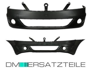 Dacia Logan Front Bumper 08-13 paintable with holes for fog lights