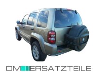 Jeep Cherokee Liberty US rear Bumper 02-07 black primed 2