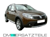 Dacia Sandero Front Bumper 08-12 paintable without fog light