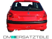 Peugeot 206 rear Bumper 98-03 primed NOT Estate and NOT 206C