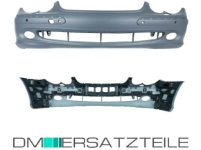 Mercedes CLK W209 Front Bumper 02-05 for headlamp washer...