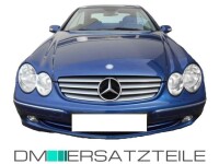 Mercedes CLK W209 Front Bumper 02-05 for headlamp washer / p