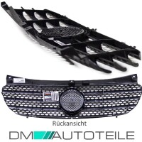 Mercedes Benz Viano Vito W639 Front Grille Black Matt Bj 03-