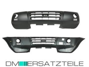 Mitsubishi Pajero V60 Front Bumper Facelift 03-06 primed