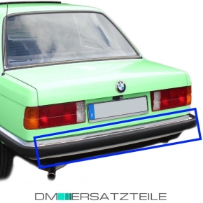 Stoßstange hinten mitte Chrom passt für BMW 3er E30 Limousine Cabrio 82-09/87