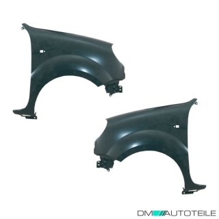 Kotflügel SET rechts+links vorne Blinkerloch für Renault Kangoo Express 03-07