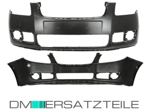 Skoda Fabia II 5J Roomster Front Bumper 06-10 paintable...